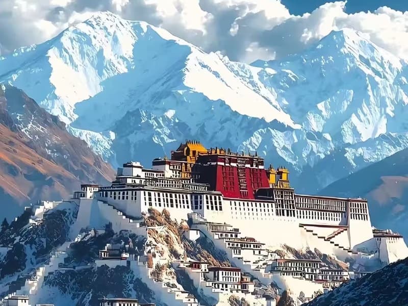 Visiting Potala Palace